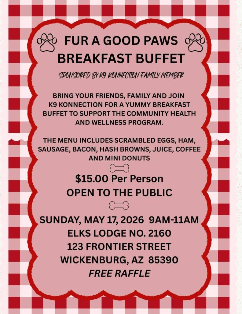 Fur a Good Paws Breakfast Buffet