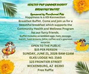 K9 Summer Kick Off Breakfast