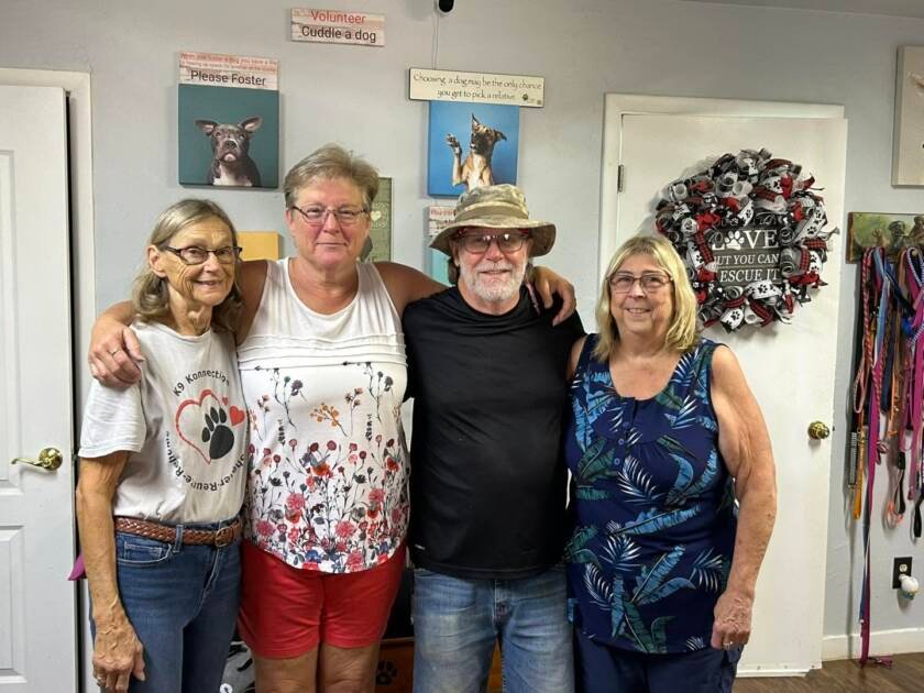 A heartfelt thank you to Sally, Carol, Shawn and Ellen